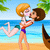 Beach Kissing