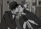 Chaplin Fun Kiss